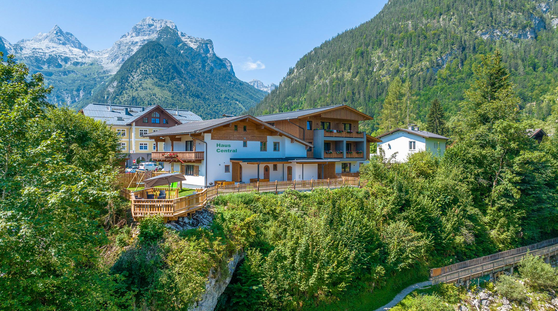 Newly built modern apartments in the middle of the village Lofer